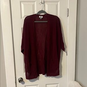 Old Navy Maroon Knit Sweater